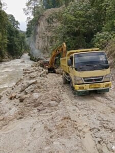 Aktivitas Pertambangan illegal di daerah Tapanuli Utara